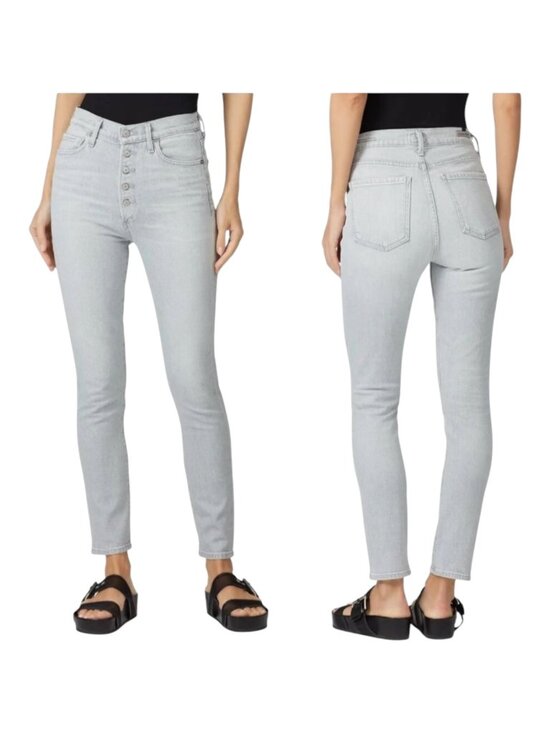 Citizens Of Humanity Denim - Citizens of‎ Humanity Jeans Women 26 Gray Olivia Button Fly High Rise Slim Ankle